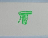 Letterpress Garden spray nozzle