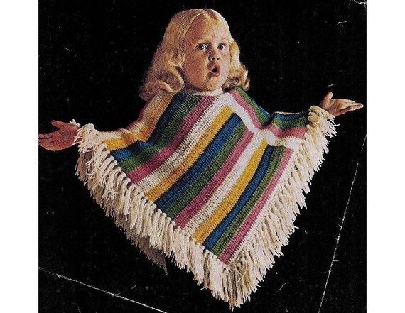 where can i find crochet patterns for ponchos and shawls