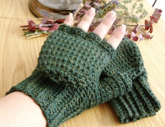 Crochet Convertible Mittens Free Patterns