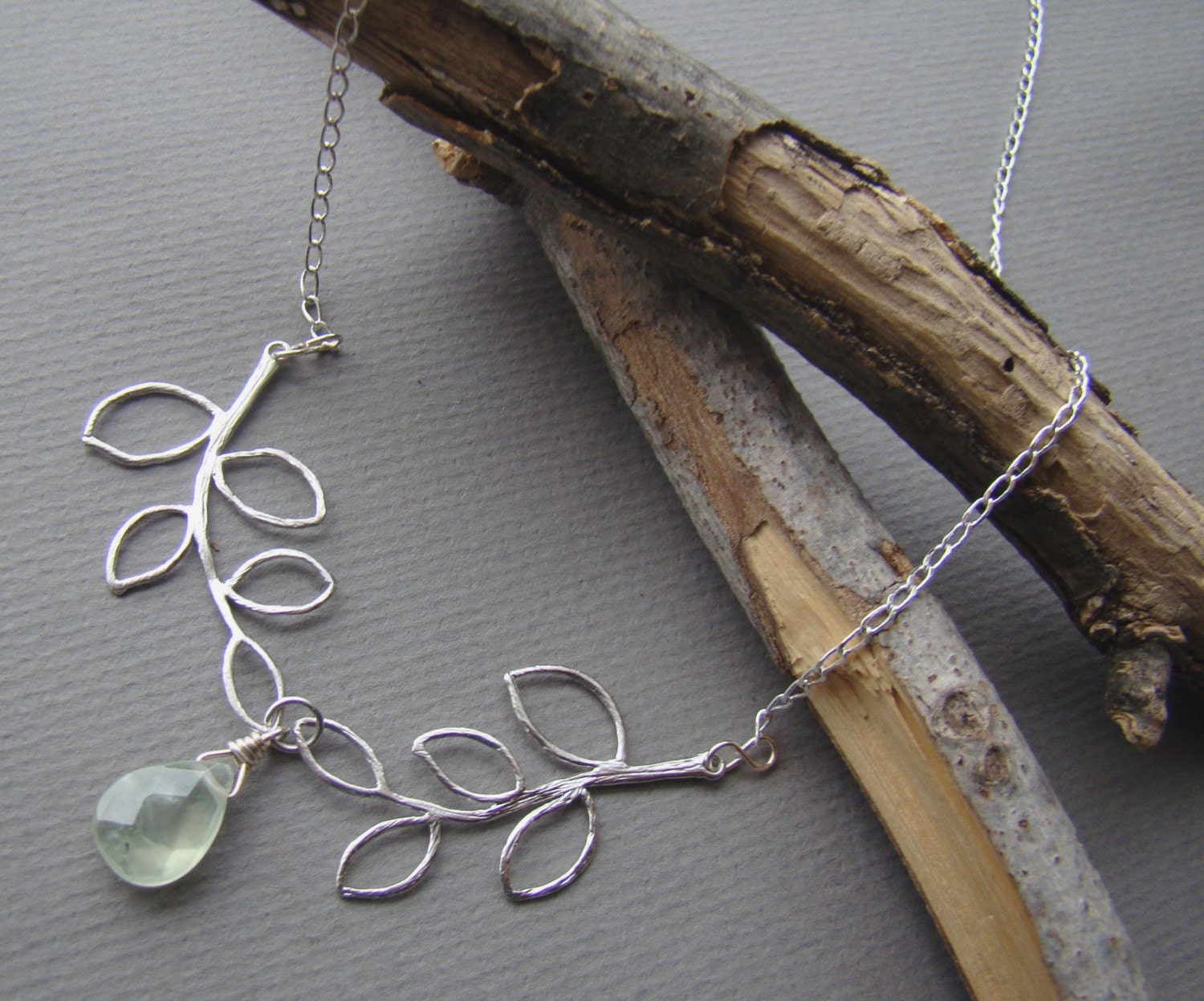 Branching Out  18 inch Sterling Silver Branches by LaDeeDaJewelry