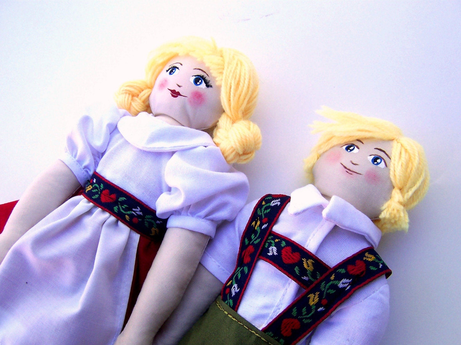 Hansel and Gretel Costume Art Dolls