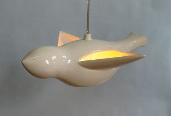 Early Bird Pendant by Amy Perch