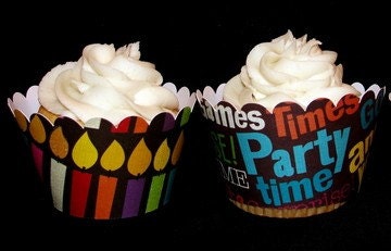 Birthday Cupcake Wrappers