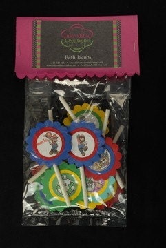 Super Mario Brothers Cupcake Toppers