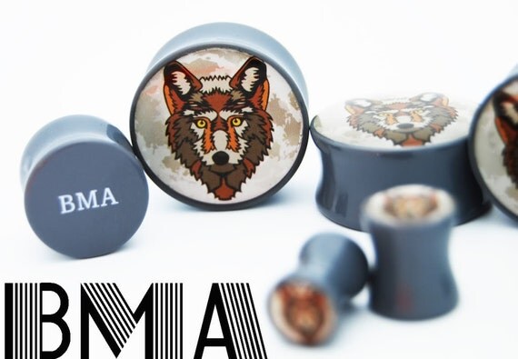 WOLF Full MOON 7/8 inch 22mm BMA Plugs