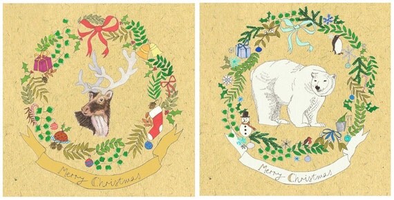Christmas Card Pack of 2