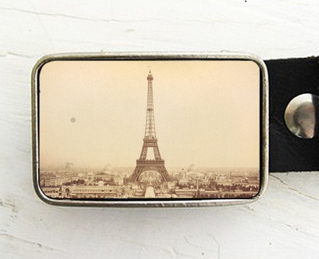 Paris, Eiffel Tower Belt Buckle