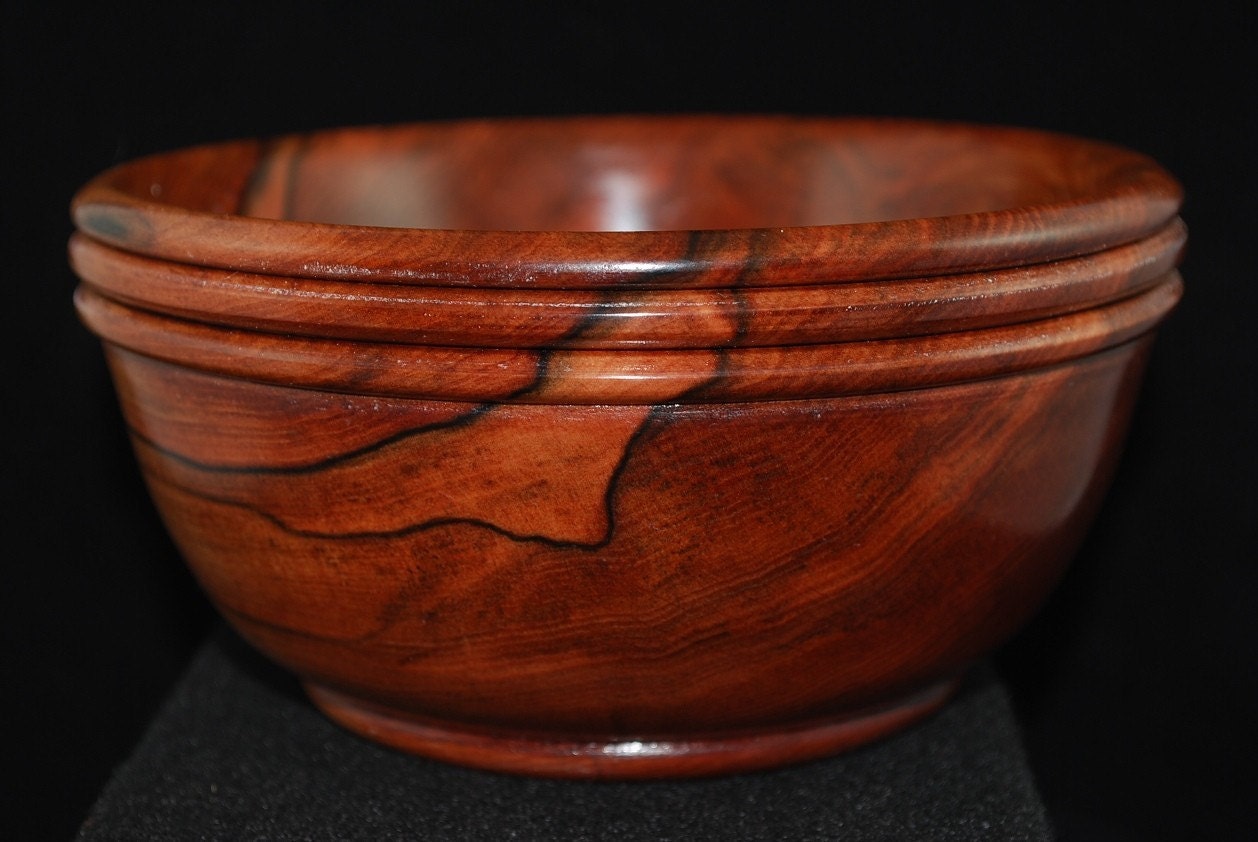Tineo Wood Bowl, Custom Handmade Wooden Bowl, WB-136