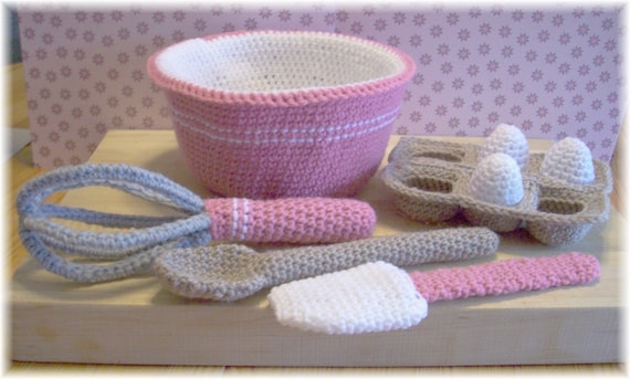 Crochet Baking Utensils...PDF  Pattern