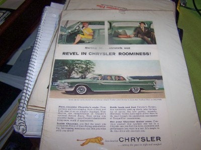 Chrysler 1959 era Chrysler Windsor 4 door