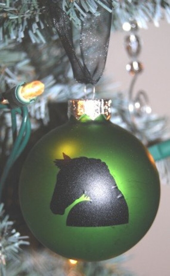 Western Horse Handmade Christmas Ornament