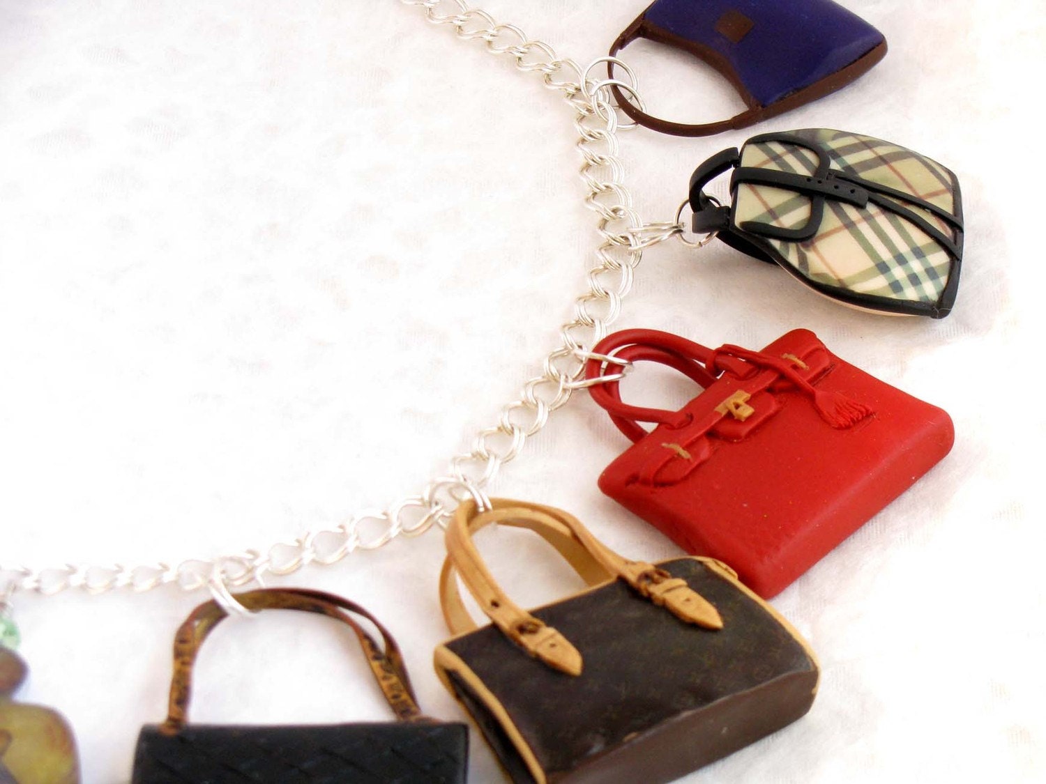 Iconic Purse Charm Necklace
