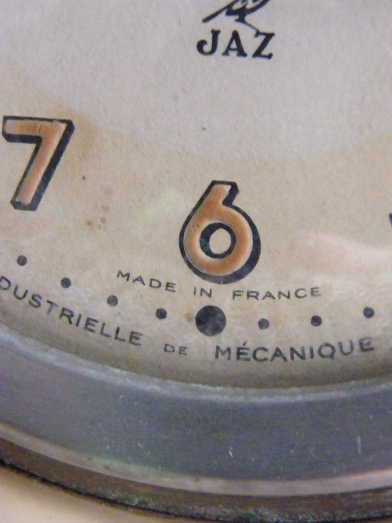 French Vintage Alarm Clock by avintageonsession on etsy