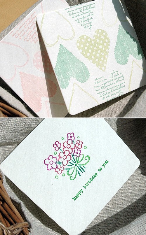 Square Paper Coaster (30 coasters)