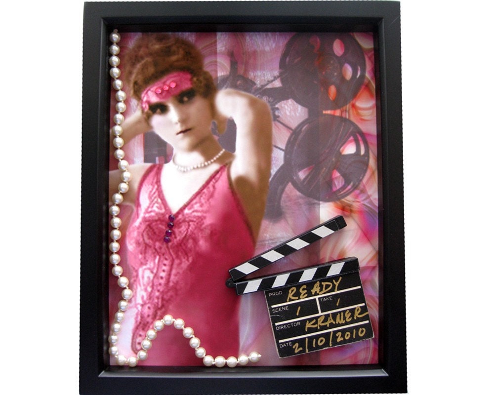 Framed Collage Ready for my Closeup