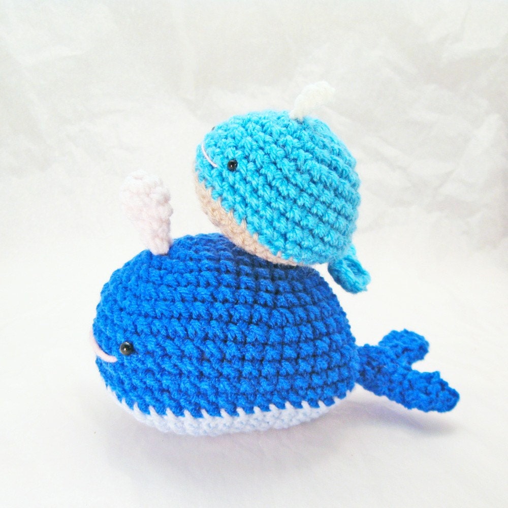 Amigurumi Crochet Pattern Special- Whales