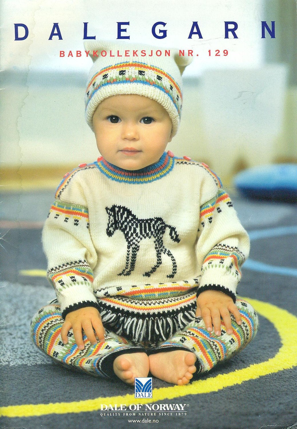 eBay - DALE OF NORWAY Baby Knitting Pattern 1008 Sweater Pants