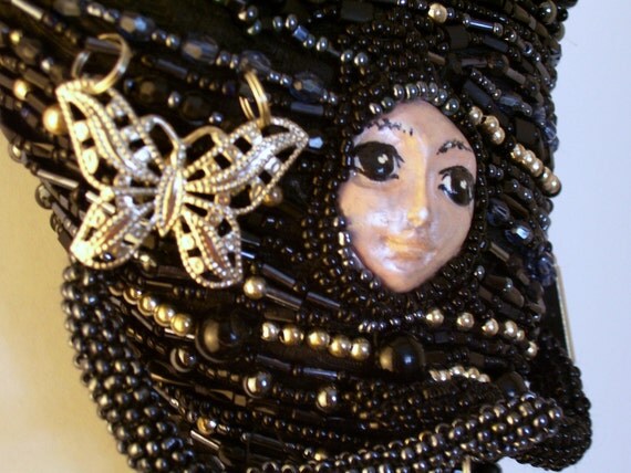Tornado - Beaded Art Doll