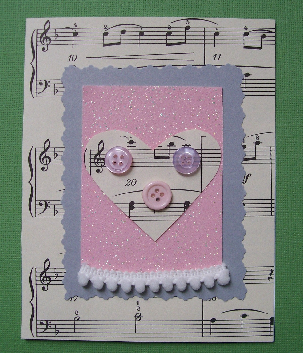 Music of My Heart All Occasion Greeting Card