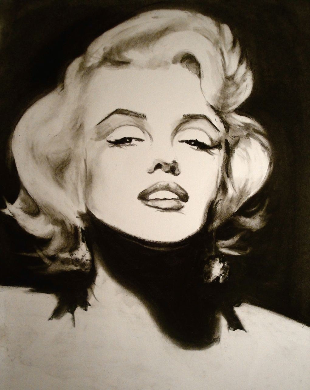 Marilyn Monroe Portrait From jencaroline