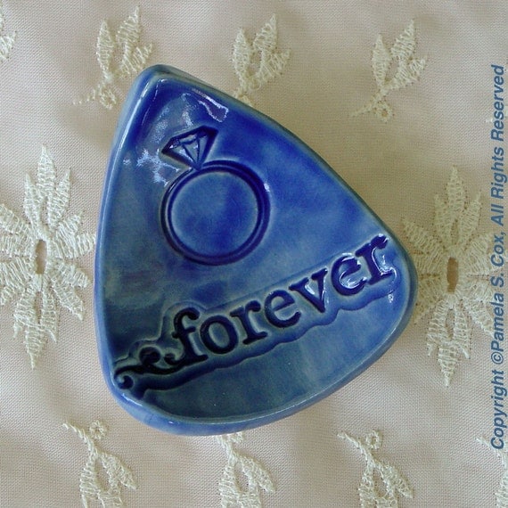 Ring Dish - Forever True Blue