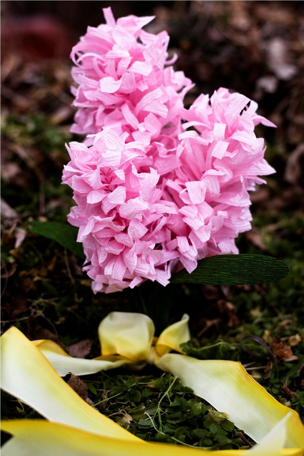 hyacinth - handmade paper flowers for wedding, gift, or home decor