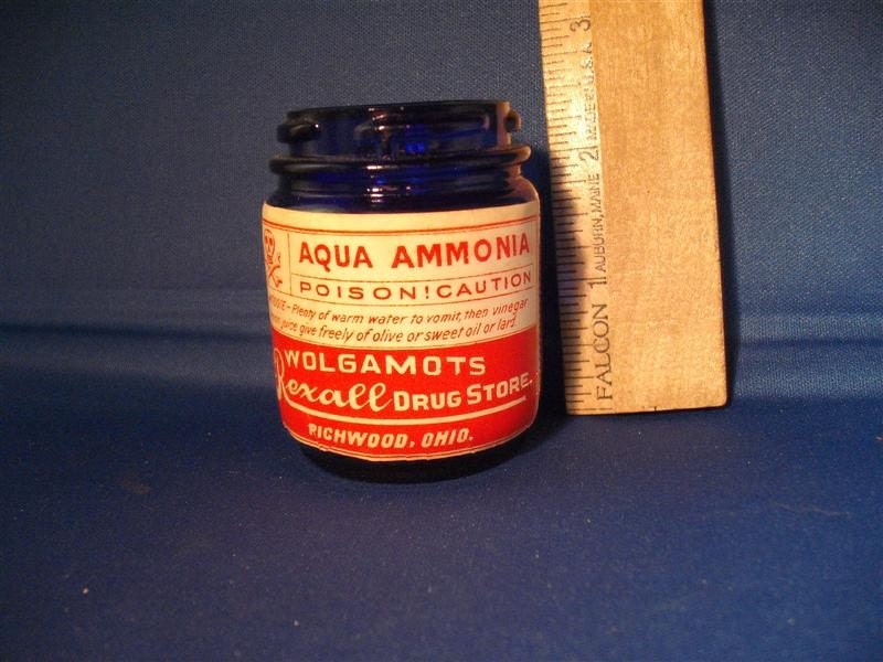 Vintage Poison Bottle - Skull And Cross Bones
