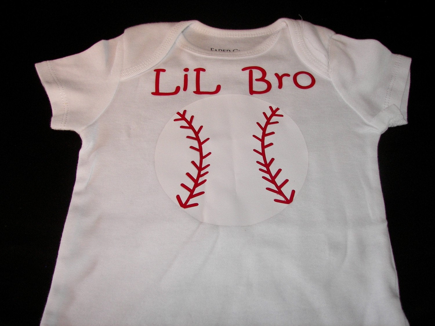Lil Bro Baseball Onesie or Shirt, Fun and Unique