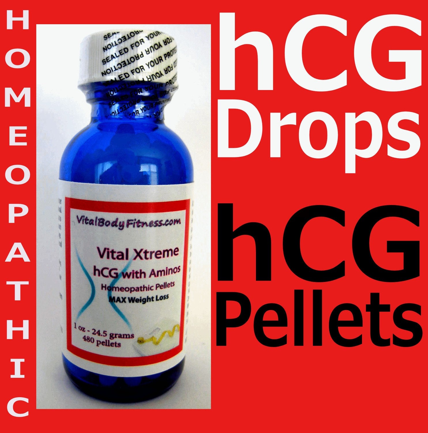 hCG Drops Rapid Weight Loss Diet Pharmaceutical Grade 40 lbs/40 days