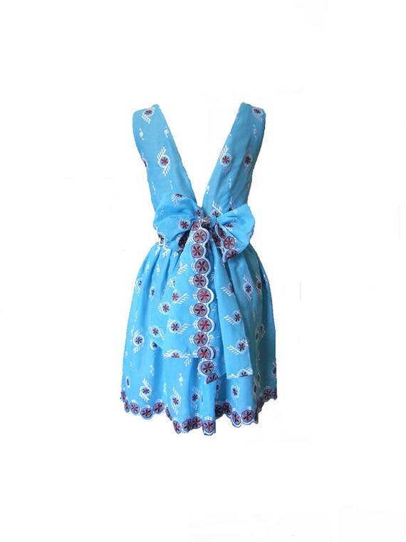 Amazon.com: Navy Blue Lace &amp; TulleBaby Doll Backless Dress: Clothing