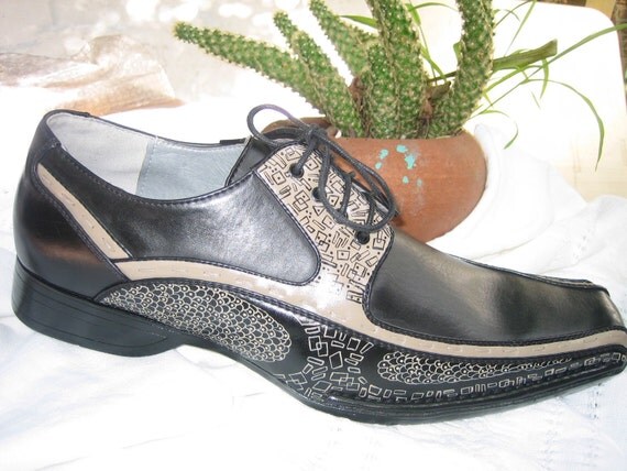 Hand Painted Men Shoes