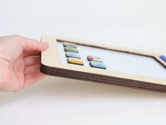 anaPad - children's wooden creative tablet
