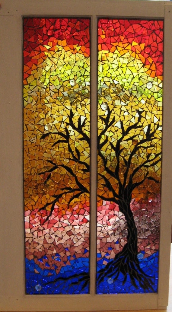 DAY'S END Mosaic window