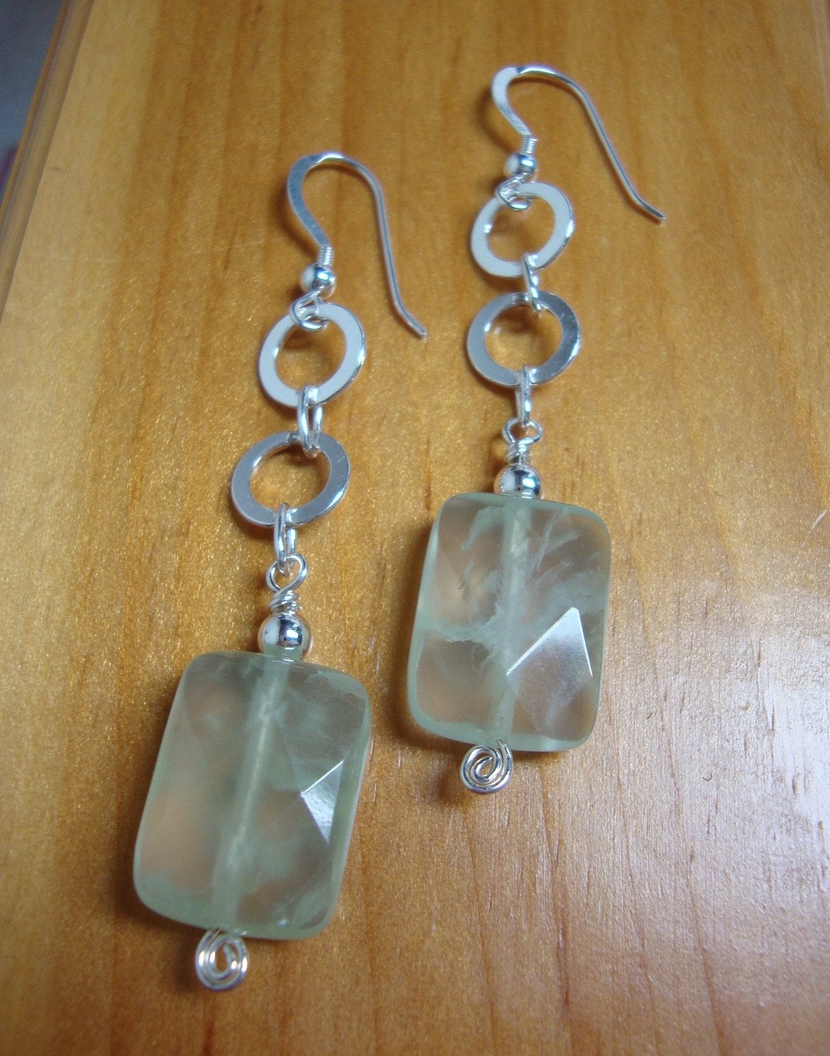 Prehnite Earrings Preview 1