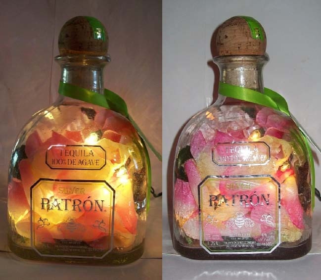 Ayeee Patron Tequilla Bottle Bar/Table Lamp, Item No. 10-086