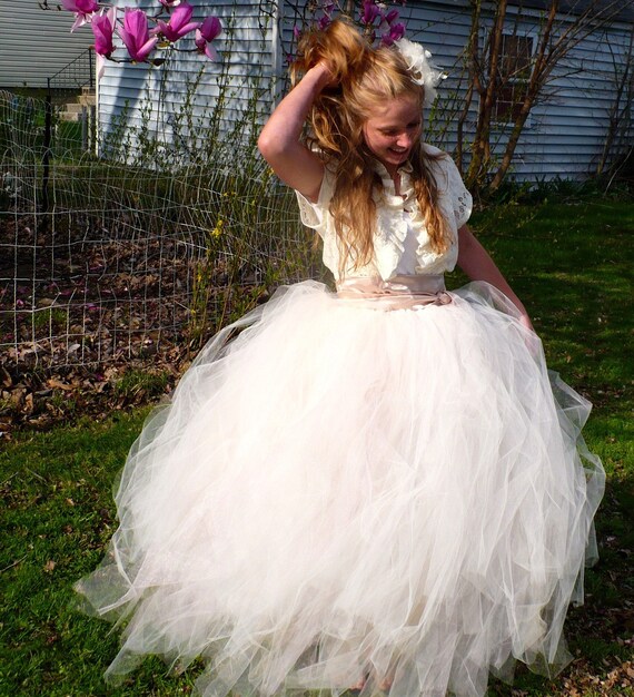 Wedding Bridal Tutu etsycom 18500