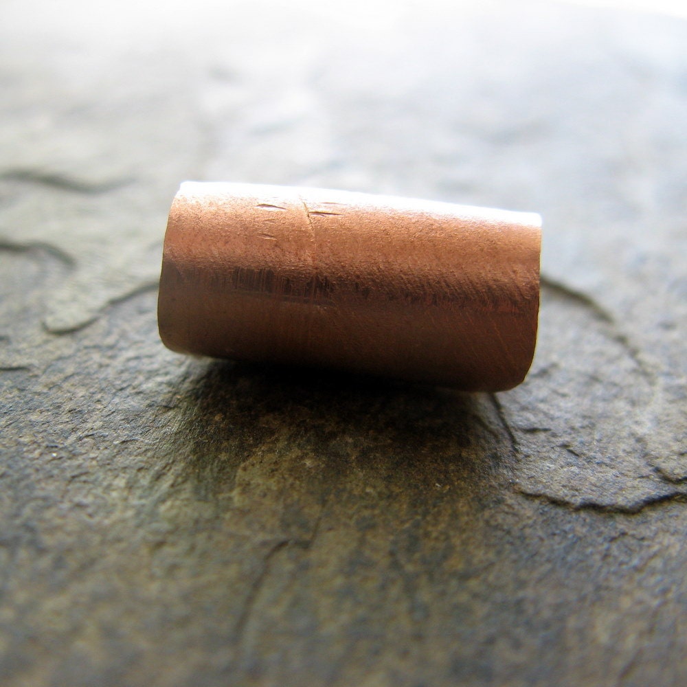 copper ear cuff super wide-- primitive series-- jolt by thebeadedlily on etsy