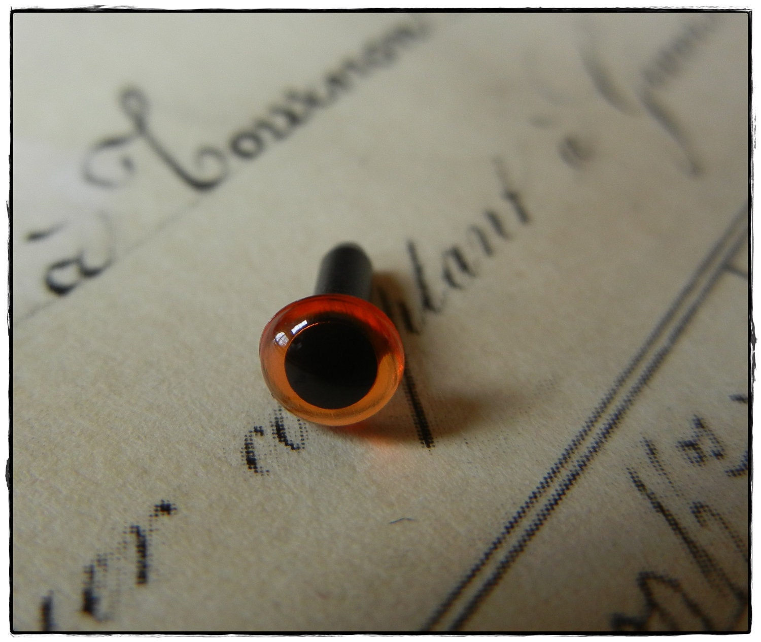 12mm Amber Animal Eyes for Plush Stuffed Animals 10 Pieces