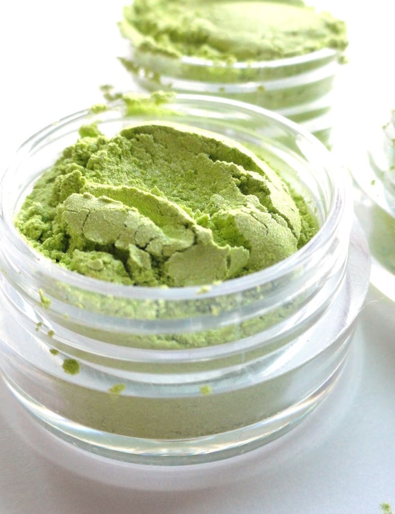 Mineral Eyeshadow - Lime - Pure & Natural Mineral Eyeshadow