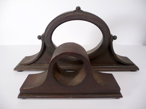 Pair of Antique Mantle Clock Cases