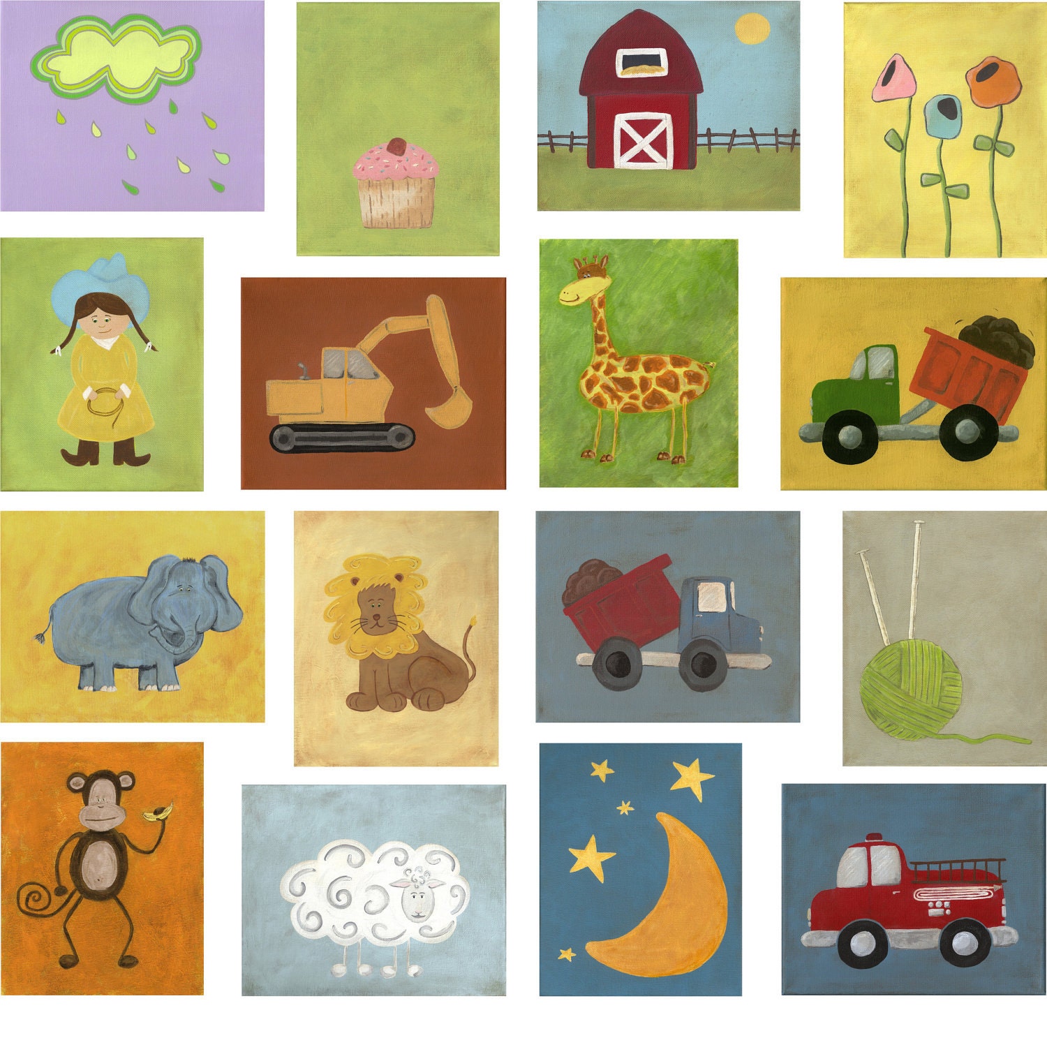 Any single print on 8x10 STRETCHED CANVAS - choose any one print from the shop to be printed on 8x10 stretched canvas