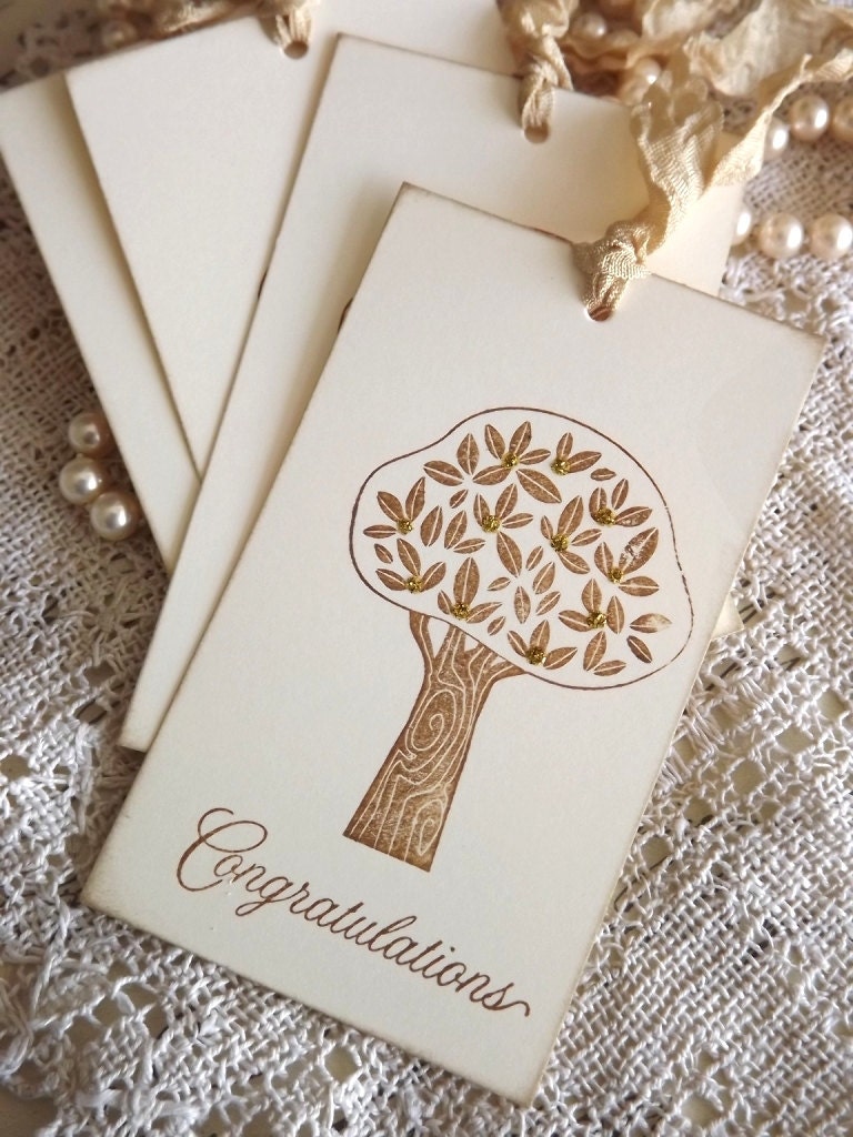 Wedding Wish Tree Tags Anniversary Tags by avintageobsession on etsy