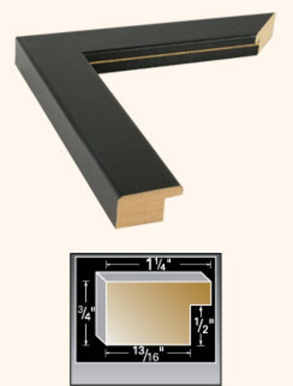 7 Opening 12x38 Frame with Black Mat to hold 4x6 Alphabet photographs for Name, Special Word or collage