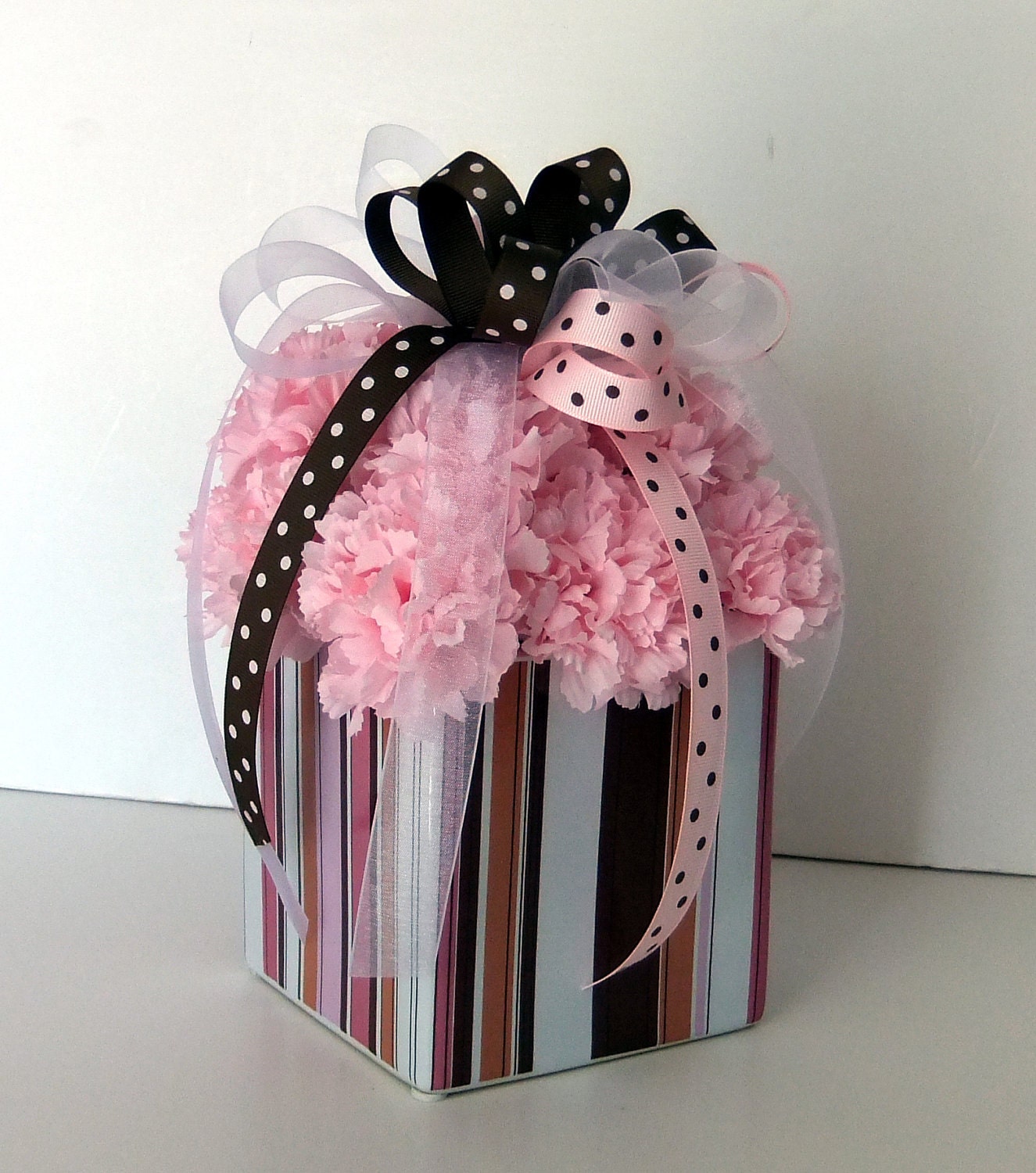 Cupcake With Sprinkles Floral Arrangement