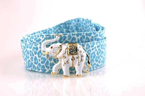 Turquoise Leopard Belt