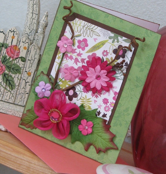 Posies Greeting Card