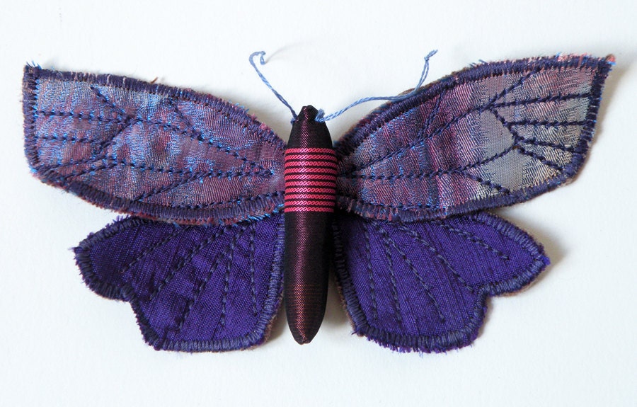 Handmade Fabric Tortricid Moth Silk / Made to Order