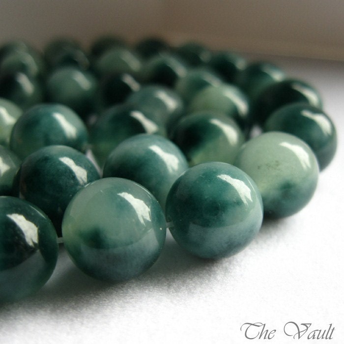 Agate 10mm rounds - 15.5 inch strand