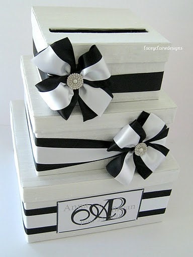 Wedding Gift Card Money Box You customize colors and accessories