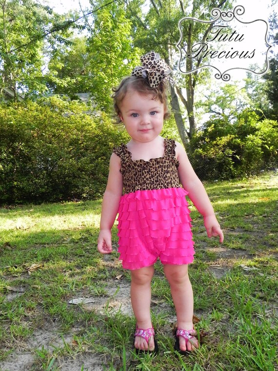 Bella's Ruffle Fabric Romper PDF Pattern